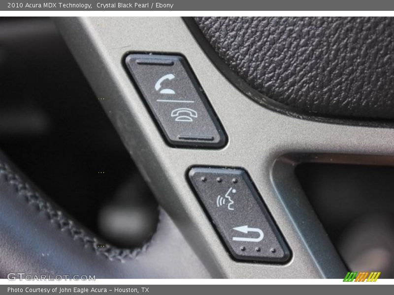 Crystal Black Pearl / Ebony 2010 Acura MDX Technology