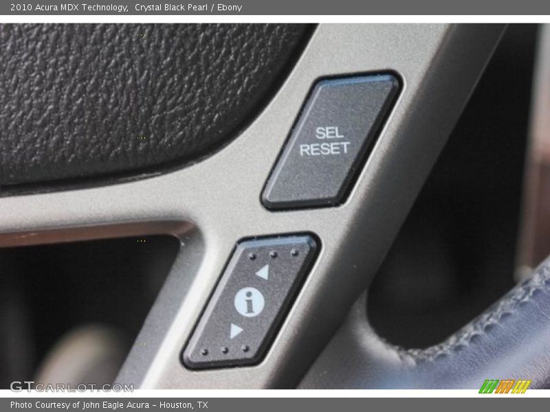 Crystal Black Pearl / Ebony 2010 Acura MDX Technology