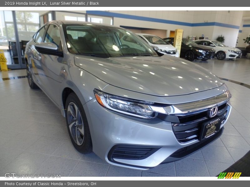 Lunar Silver Metallic / Black 2019 Honda Insight LX