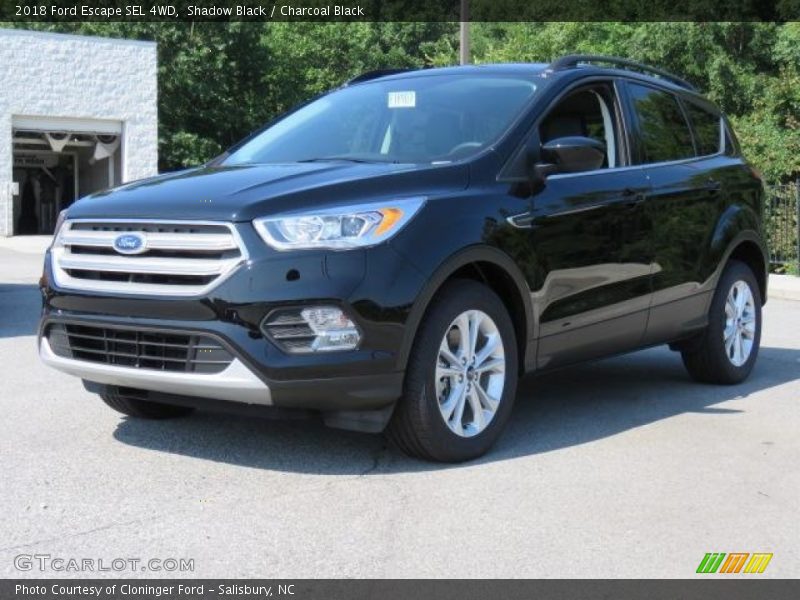 Shadow Black / Charcoal Black 2018 Ford Escape SEL 4WD