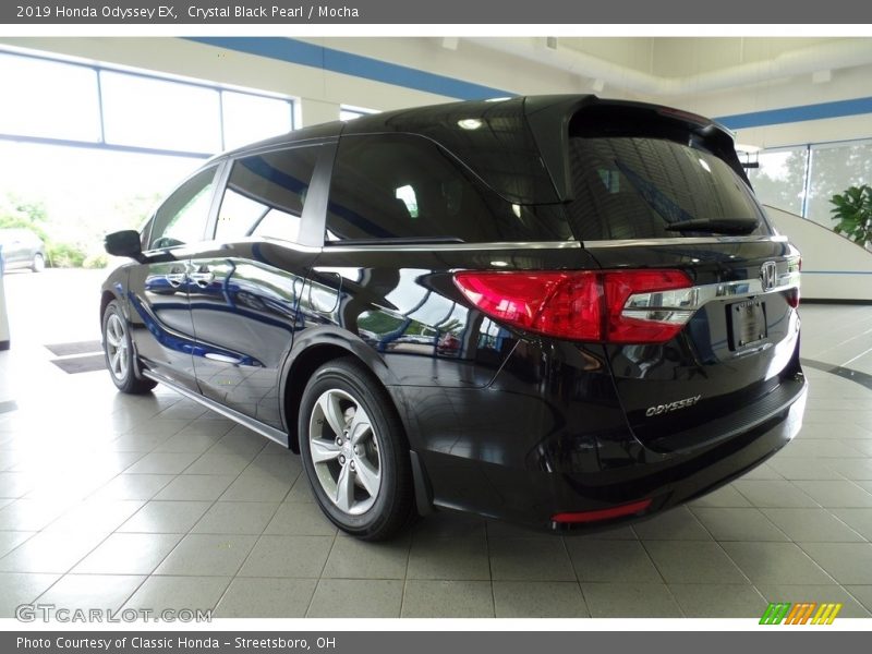 Crystal Black Pearl / Mocha 2019 Honda Odyssey EX