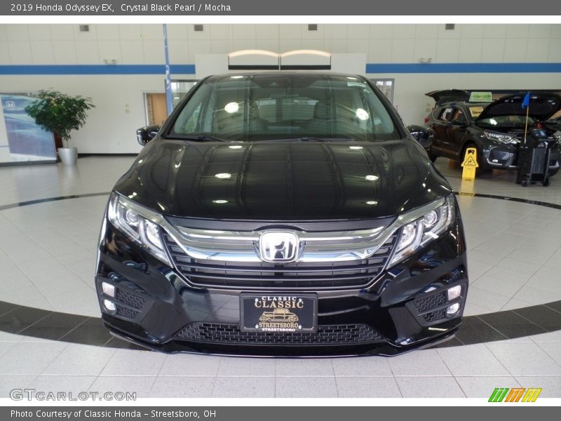 Crystal Black Pearl / Mocha 2019 Honda Odyssey EX