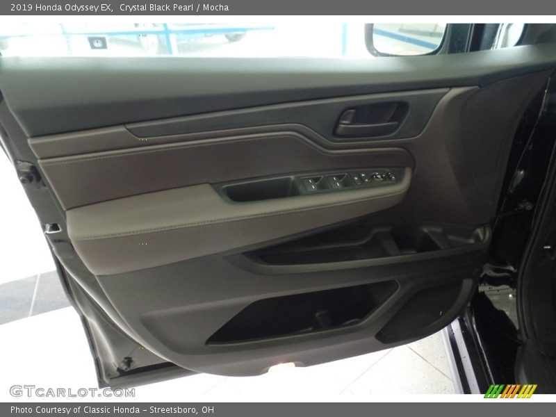 Crystal Black Pearl / Mocha 2019 Honda Odyssey EX