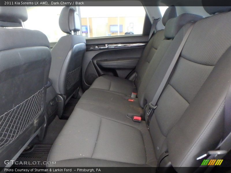 Dark Cherry / Black 2011 Kia Sorento LX AWD