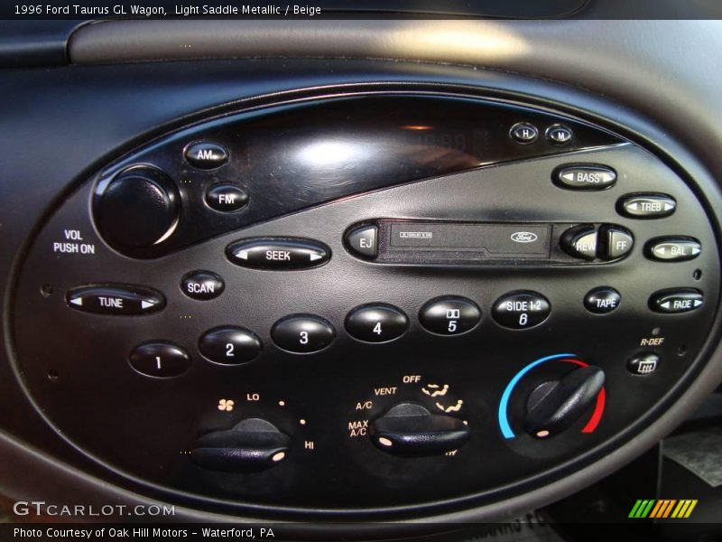 Light Saddle Metallic / Beige 1996 Ford Taurus GL Wagon