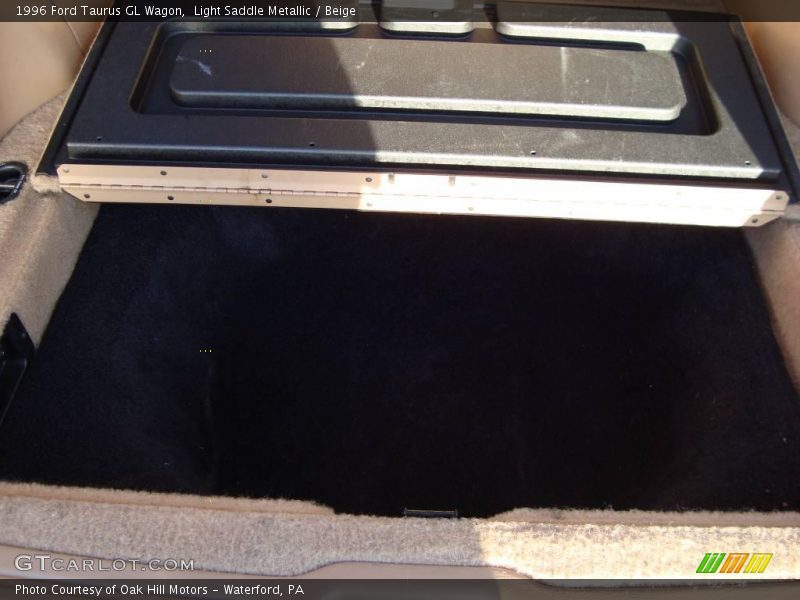 Light Saddle Metallic / Beige 1996 Ford Taurus GL Wagon