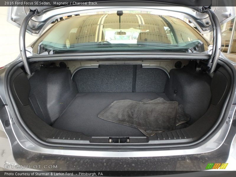 Magnetic / Charcoal Black 2016 Ford Focus SE Sedan