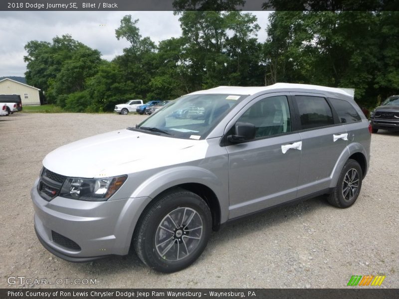 Billet / Black 2018 Dodge Journey SE