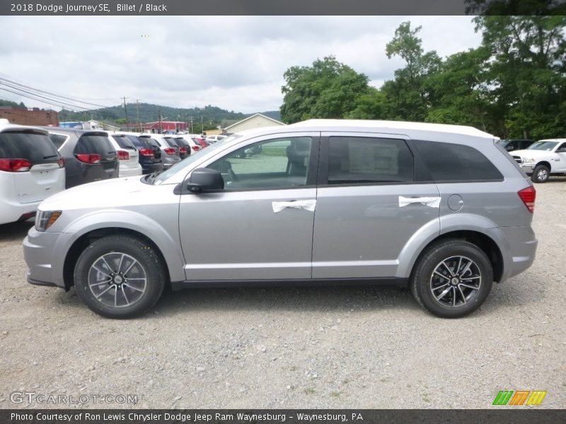 Billet / Black 2018 Dodge Journey SE