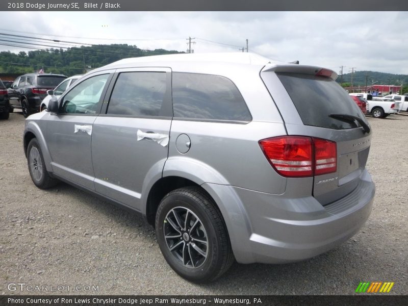 Billet / Black 2018 Dodge Journey SE