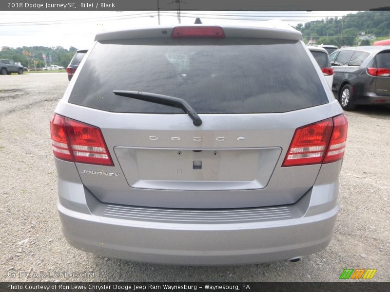 Billet / Black 2018 Dodge Journey SE