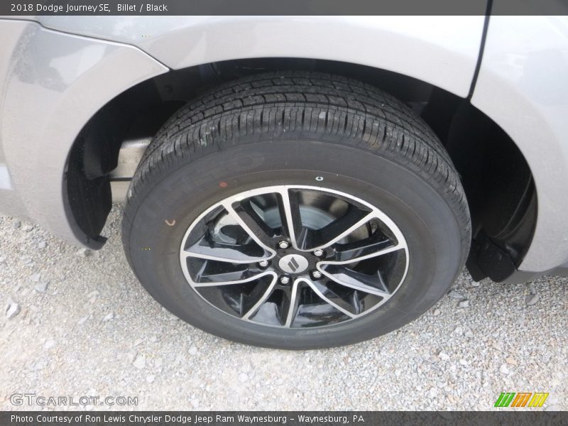 Billet / Black 2018 Dodge Journey SE