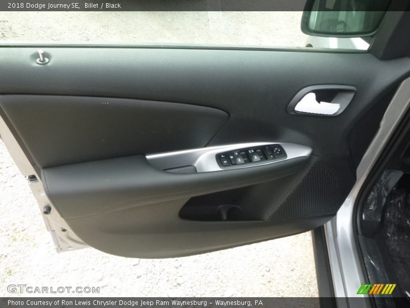 Billet / Black 2018 Dodge Journey SE