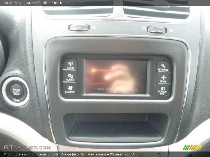 Billet / Black 2018 Dodge Journey SE