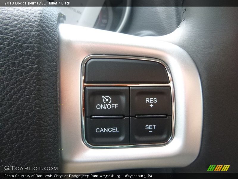Billet / Black 2018 Dodge Journey SE