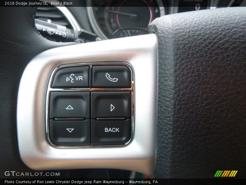 Billet / Black 2018 Dodge Journey SE
