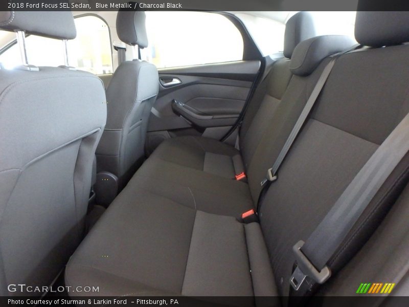 Blue Metallic / Charcoal Black 2018 Ford Focus SEL Sedan