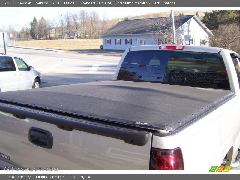 Silver Birch Metallic / Dark Charcoal 2007 Chevrolet Silverado 1500 Classic LT Extended Cab 4x4