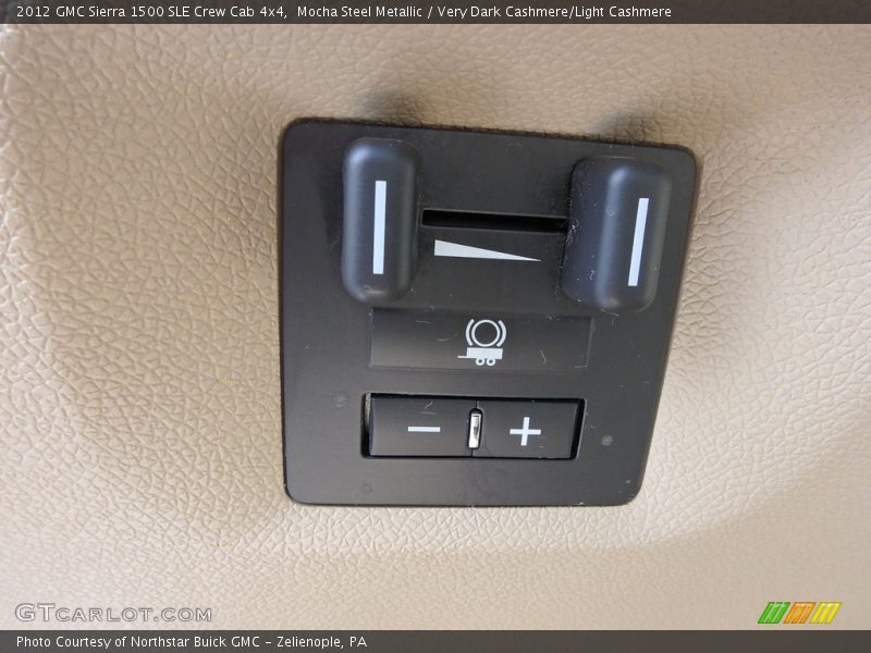 Mocha Steel Metallic / Very Dark Cashmere/Light Cashmere 2012 GMC Sierra 1500 SLE Crew Cab 4x4