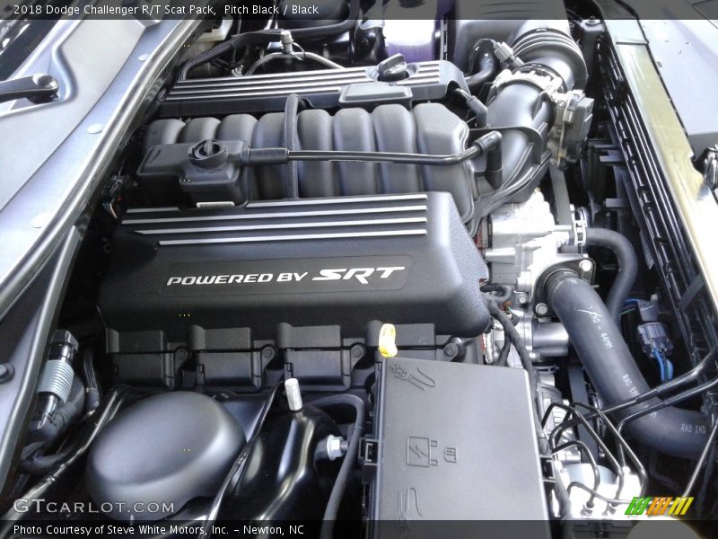 Pitch Black / Black 2018 Dodge Challenger R/T Scat Pack