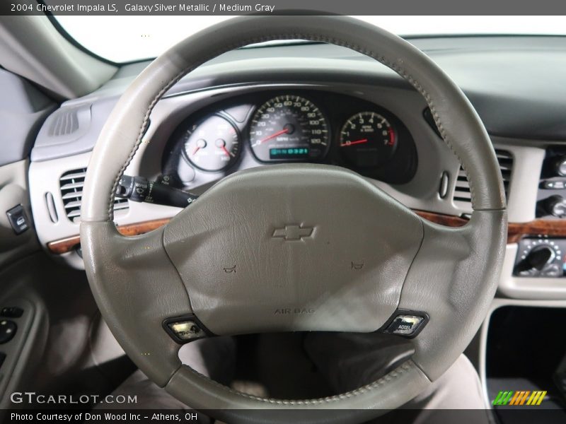 Galaxy Silver Metallic / Medium Gray 2004 Chevrolet Impala LS