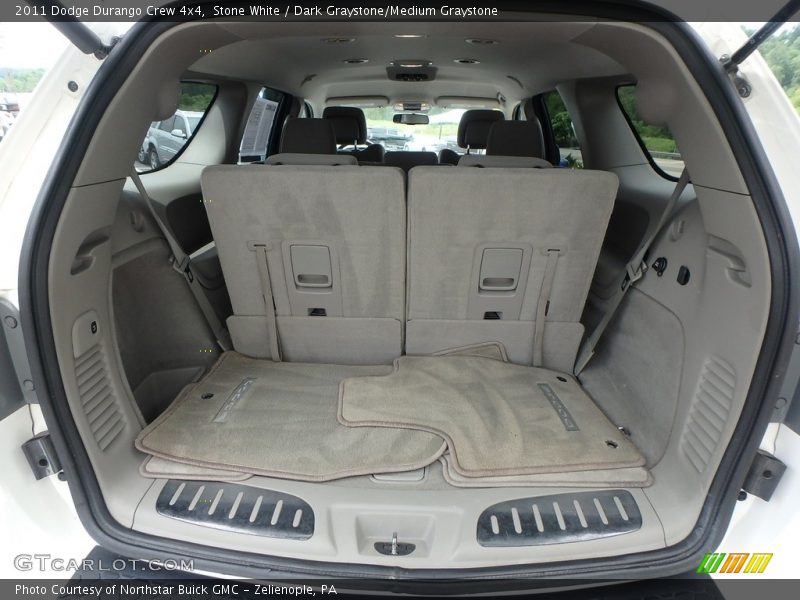 Stone White / Dark Graystone/Medium Graystone 2011 Dodge Durango Crew 4x4
