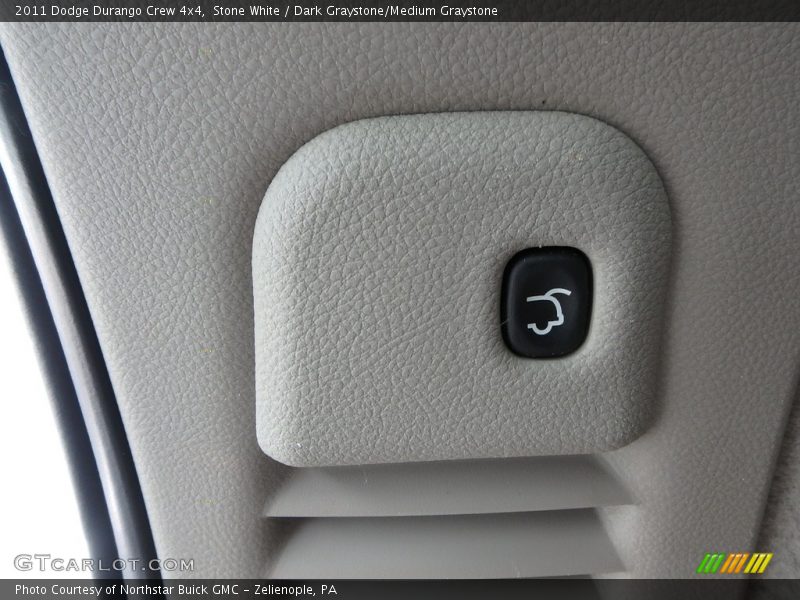 Stone White / Dark Graystone/Medium Graystone 2011 Dodge Durango Crew 4x4