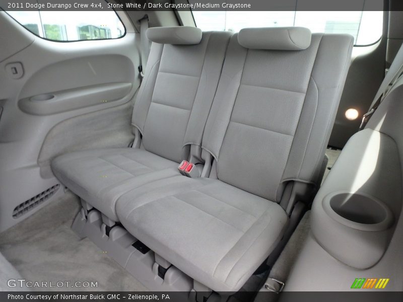 Stone White / Dark Graystone/Medium Graystone 2011 Dodge Durango Crew 4x4
