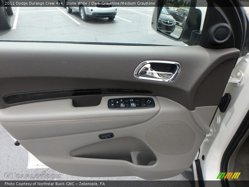 Stone White / Dark Graystone/Medium Graystone 2011 Dodge Durango Crew 4x4