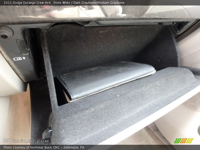 Stone White / Dark Graystone/Medium Graystone 2011 Dodge Durango Crew 4x4