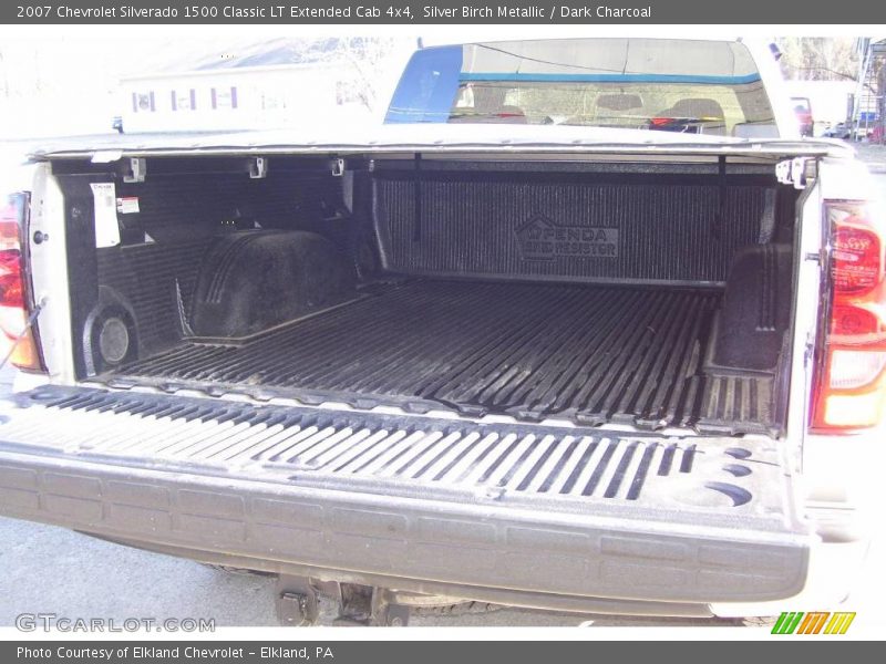 Silver Birch Metallic / Dark Charcoal 2007 Chevrolet Silverado 1500 Classic LT Extended Cab 4x4