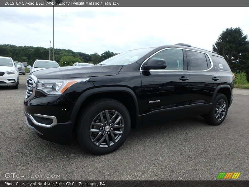 Ebony Twilight Metallic / Jet Black 2019 GMC Acadia SLT AWD