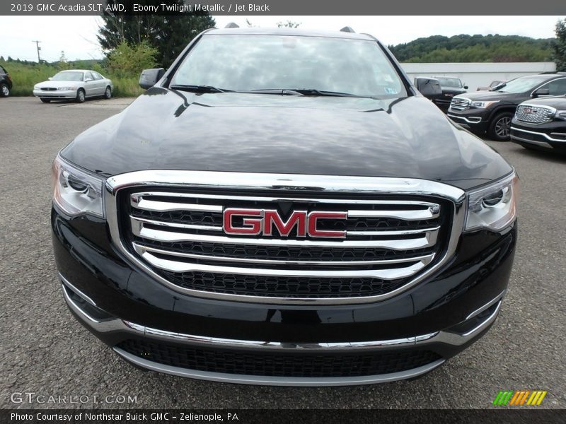 Ebony Twilight Metallic / Jet Black 2019 GMC Acadia SLT AWD