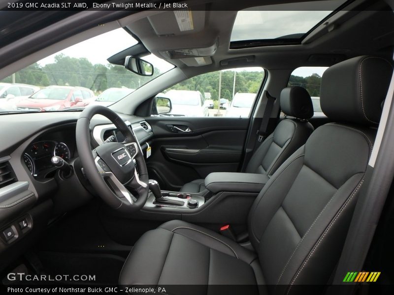 Ebony Twilight Metallic / Jet Black 2019 GMC Acadia SLT AWD