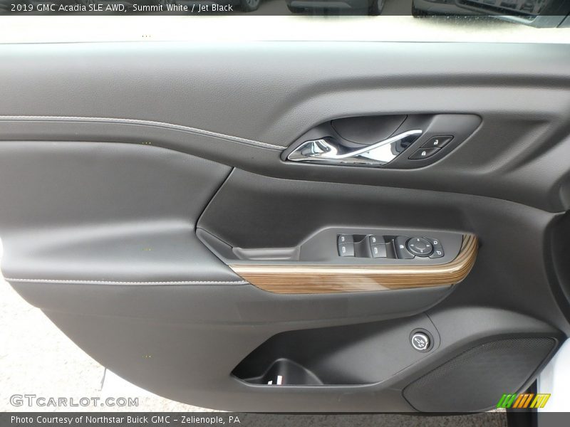 Door Panel of 2019 Acadia SLE AWD