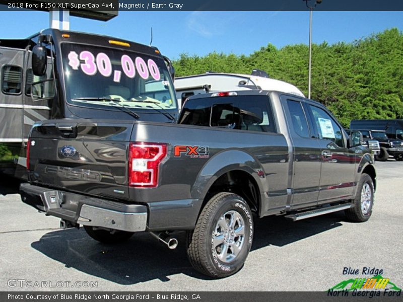 Magnetic / Earth Gray 2018 Ford F150 XLT SuperCab 4x4
