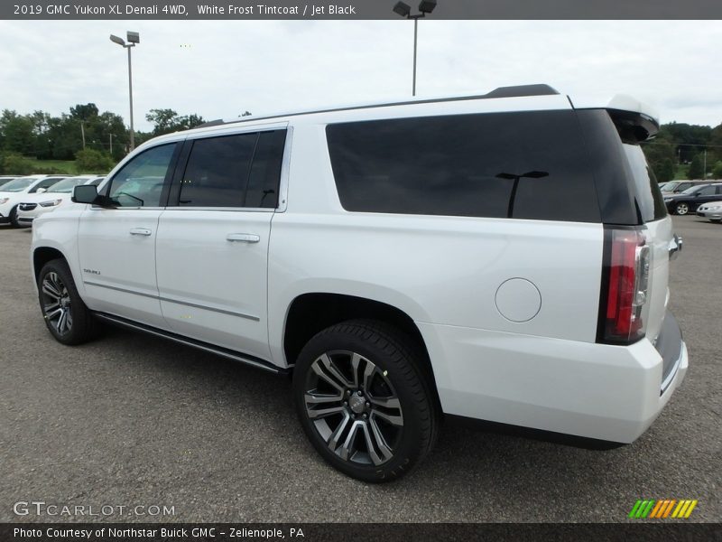 White Frost Tintcoat / Jet Black 2019 GMC Yukon XL Denali 4WD