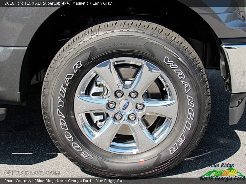 Magnetic / Earth Gray 2018 Ford F150 XLT SuperCab 4x4