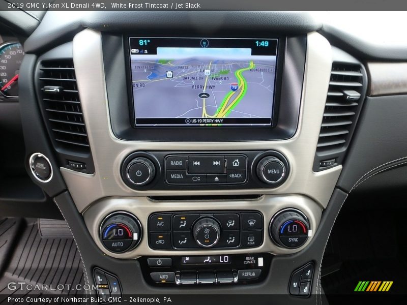 Navigation of 2019 Yukon XL Denali 4WD