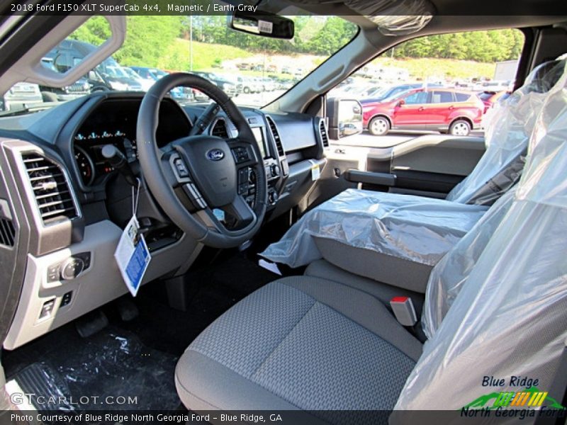 Magnetic / Earth Gray 2018 Ford F150 XLT SuperCab 4x4