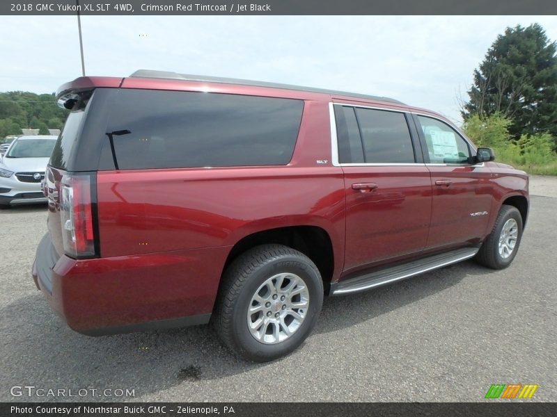 Crimson Red Tintcoat / Jet Black 2018 GMC Yukon XL SLT 4WD