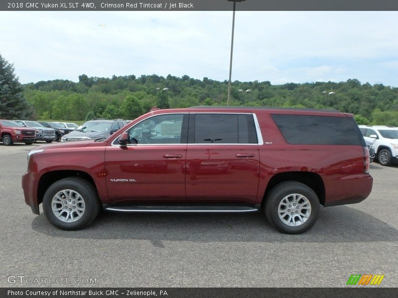 Crimson Red Tintcoat / Jet Black 2018 GMC Yukon XL SLT 4WD