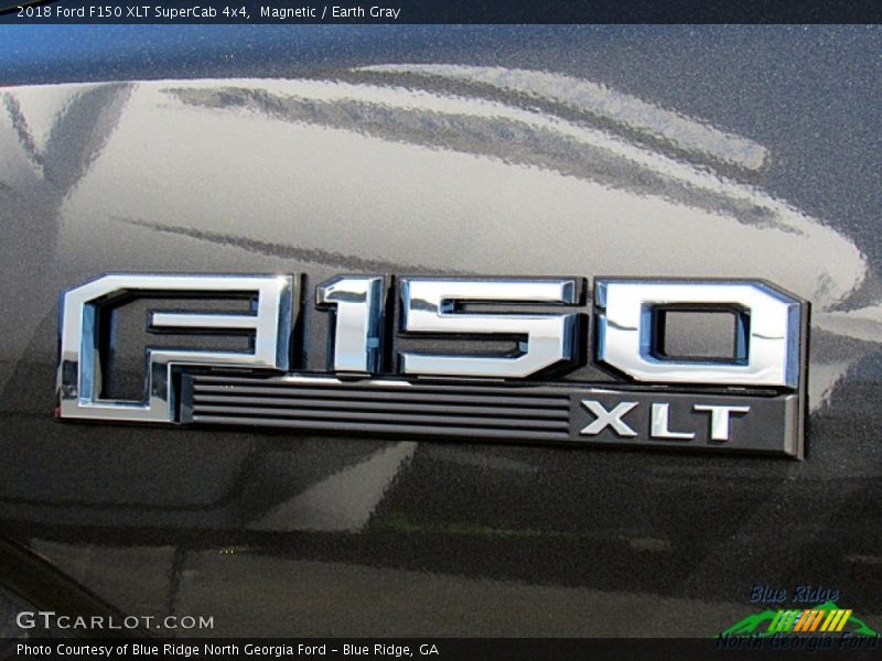 Magnetic / Earth Gray 2018 Ford F150 XLT SuperCab 4x4