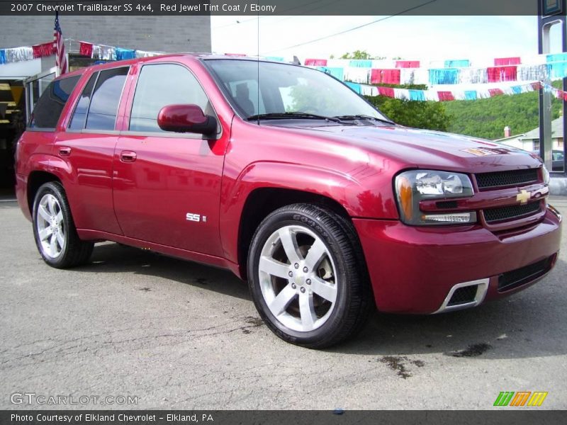 Red Jewel Tint Coat / Ebony 2007 Chevrolet TrailBlazer SS 4x4