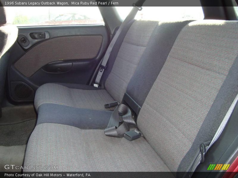 Mica Ruby Red Pearl / Fern 1996 Subaru Legacy Outback Wagon