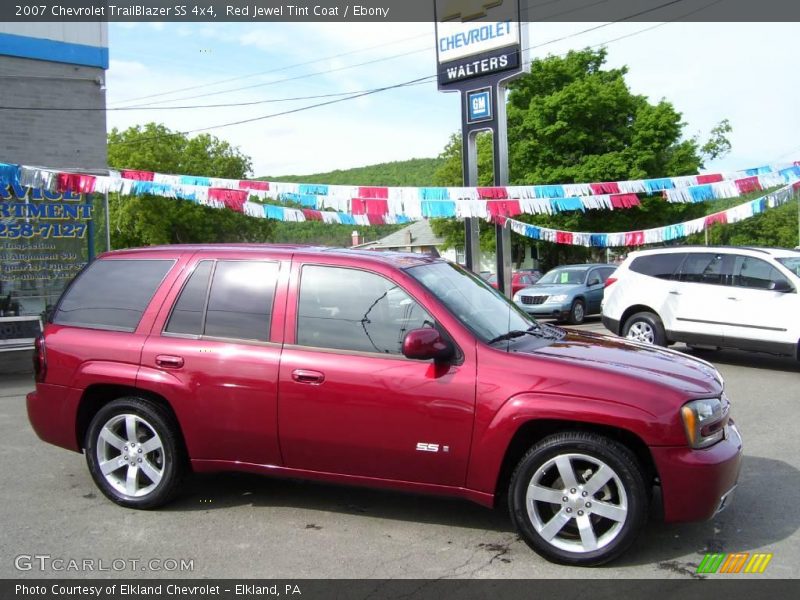 Red Jewel Tint Coat / Ebony 2007 Chevrolet TrailBlazer SS 4x4