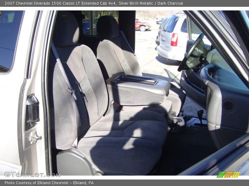 Silver Birch Metallic / Dark Charcoal 2007 Chevrolet Silverado 1500 Classic LT Extended Cab 4x4