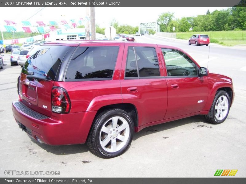 Red Jewel Tint Coat / Ebony 2007 Chevrolet TrailBlazer SS 4x4