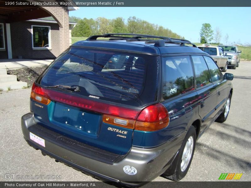 Wintergreen Metallic / Fern 1996 Subaru Legacy Outback Wagon