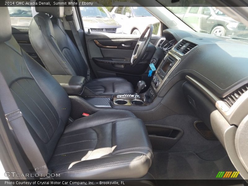 Summit White / Ebony 2014 GMC Acadia Denali